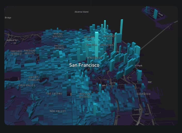 Mapa interactivo con capas de datos geográficos